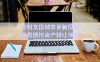 開封文投城市更新投資開發(fā)債權資產(chǎn)轉讓項目
