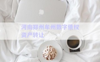 河南鄭州牟州數(shù)字債權資產轉讓