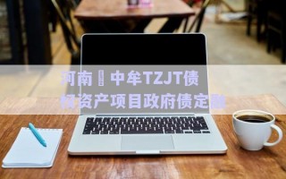 河南?中牟TZJT債權(quán)資產(chǎn)項目政府債定融