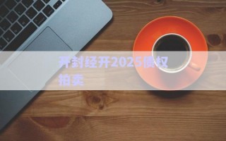 開封經開2025債權拍賣